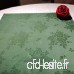OYPA Serviettes en Tissu de Coton  Bande élégante en Satin uni avec Ensemble de Serviettes en Tissu pour Table d'impression Vert/Rouge Rose de 12 pièces - 22''x22 '' Green - B07V8F42TY